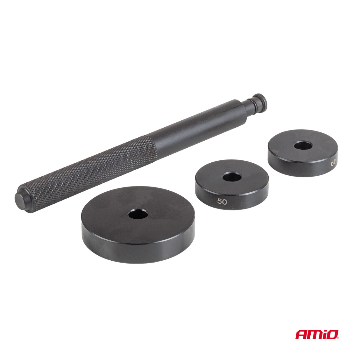 Montage- und Demontagewerkzeugsatz für Buchsen, Lager und Dichtungen, 52-teilig. AMIO-04771