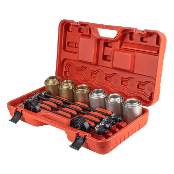 Werkzeugset zum Einsetzen und Entfernen von Hülsen, 26-teilig. AMIO-04772