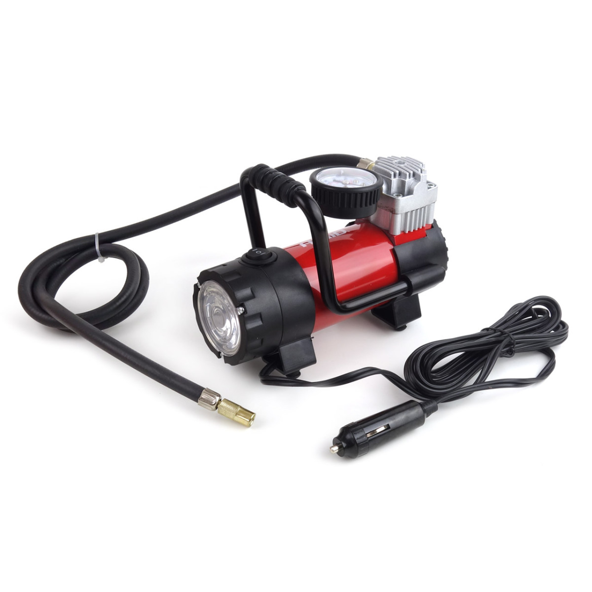 Auto-Luftkompressor HQ mit LED-Beleuchtung 12V ACOMP-06 AMIO-02180