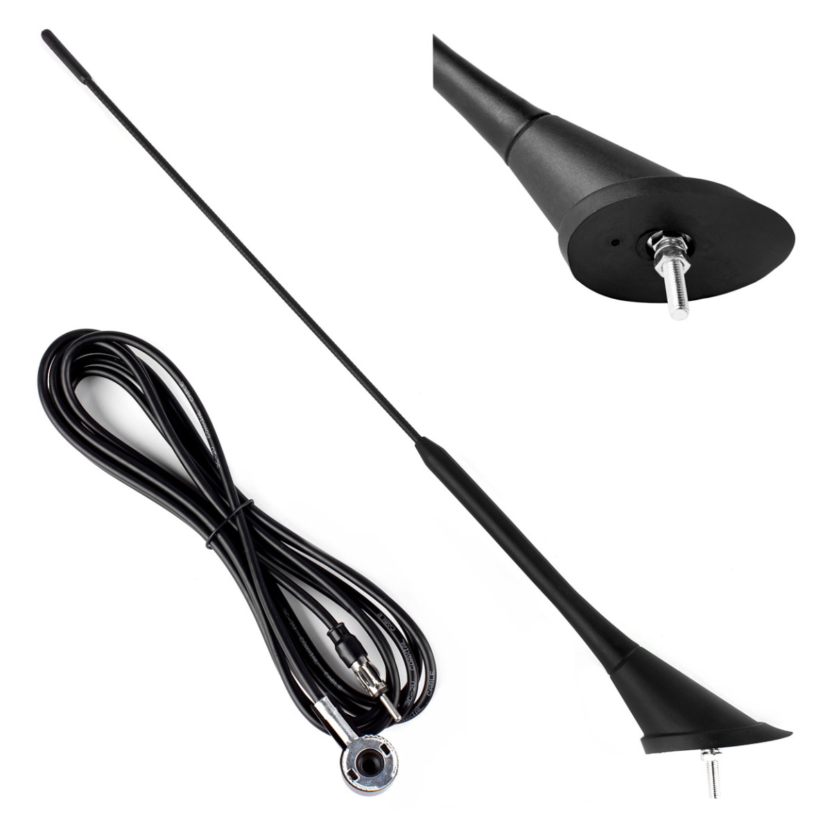 Autoantenne 40 cm, ANT07 AMIO-01507