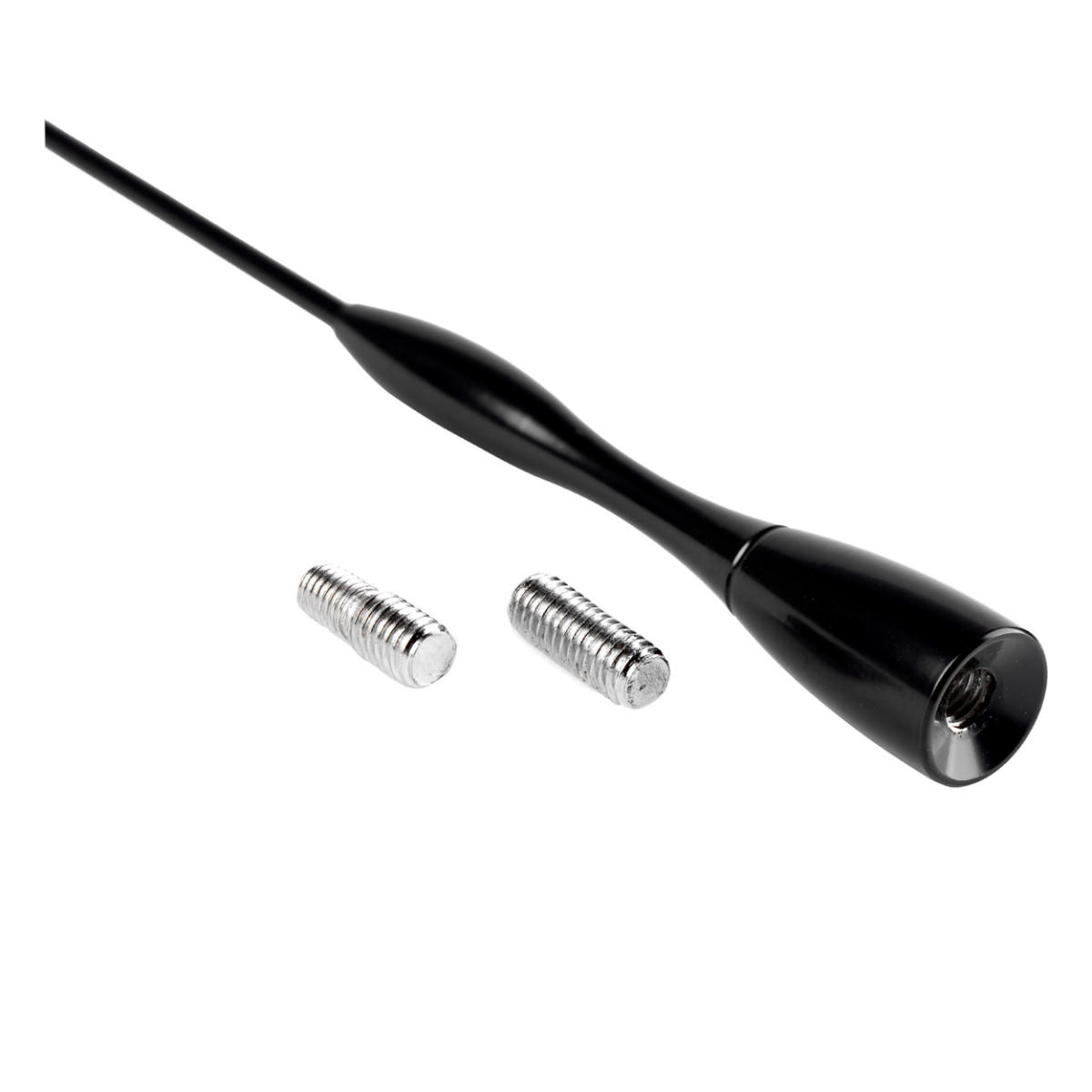 Aluminium-Autoantenne, 16 cm, mit 5/6 mm Adapter, ANTM04 AMIO-01052