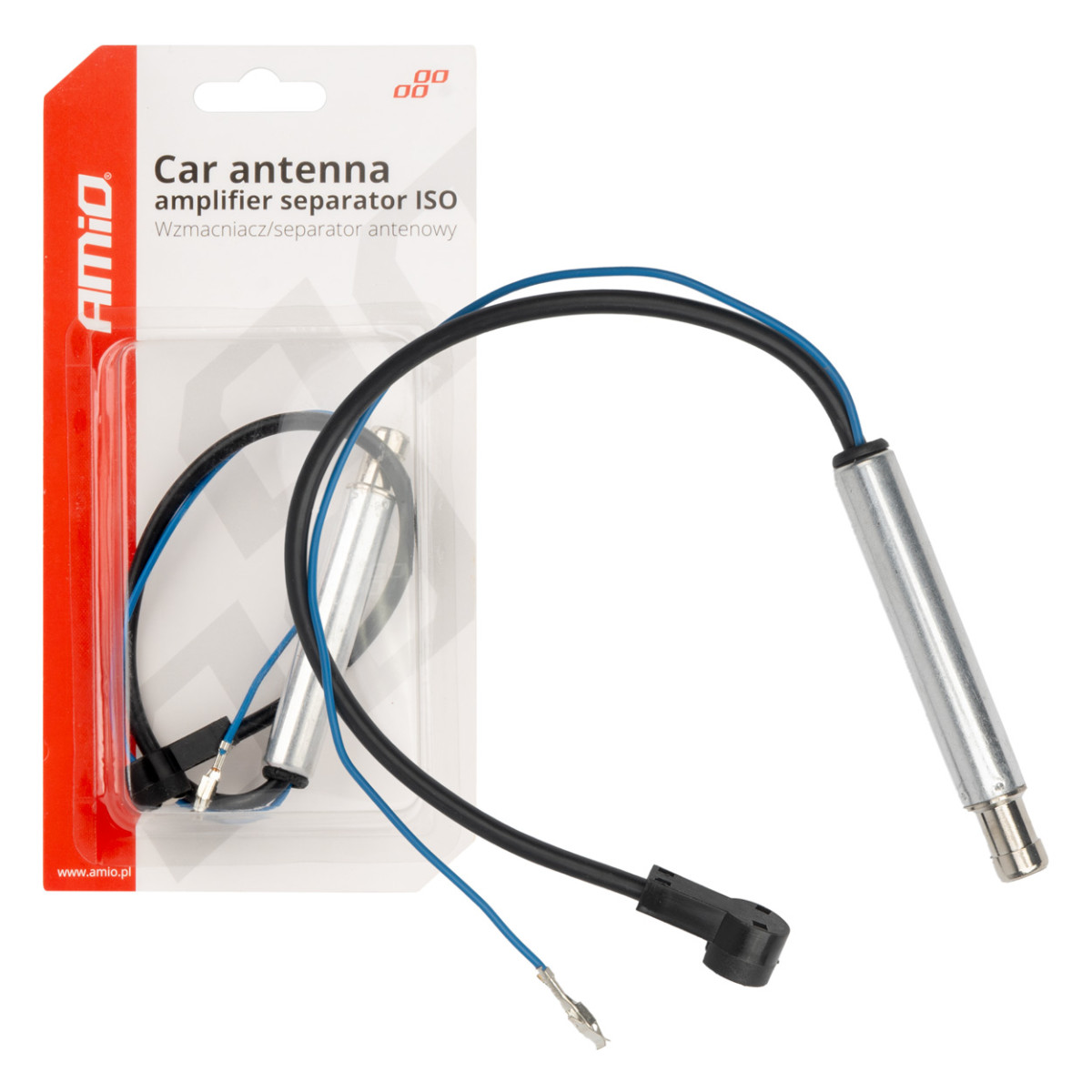 Signalverstärker-Separator für Autoantennen ISO AMIO-04131