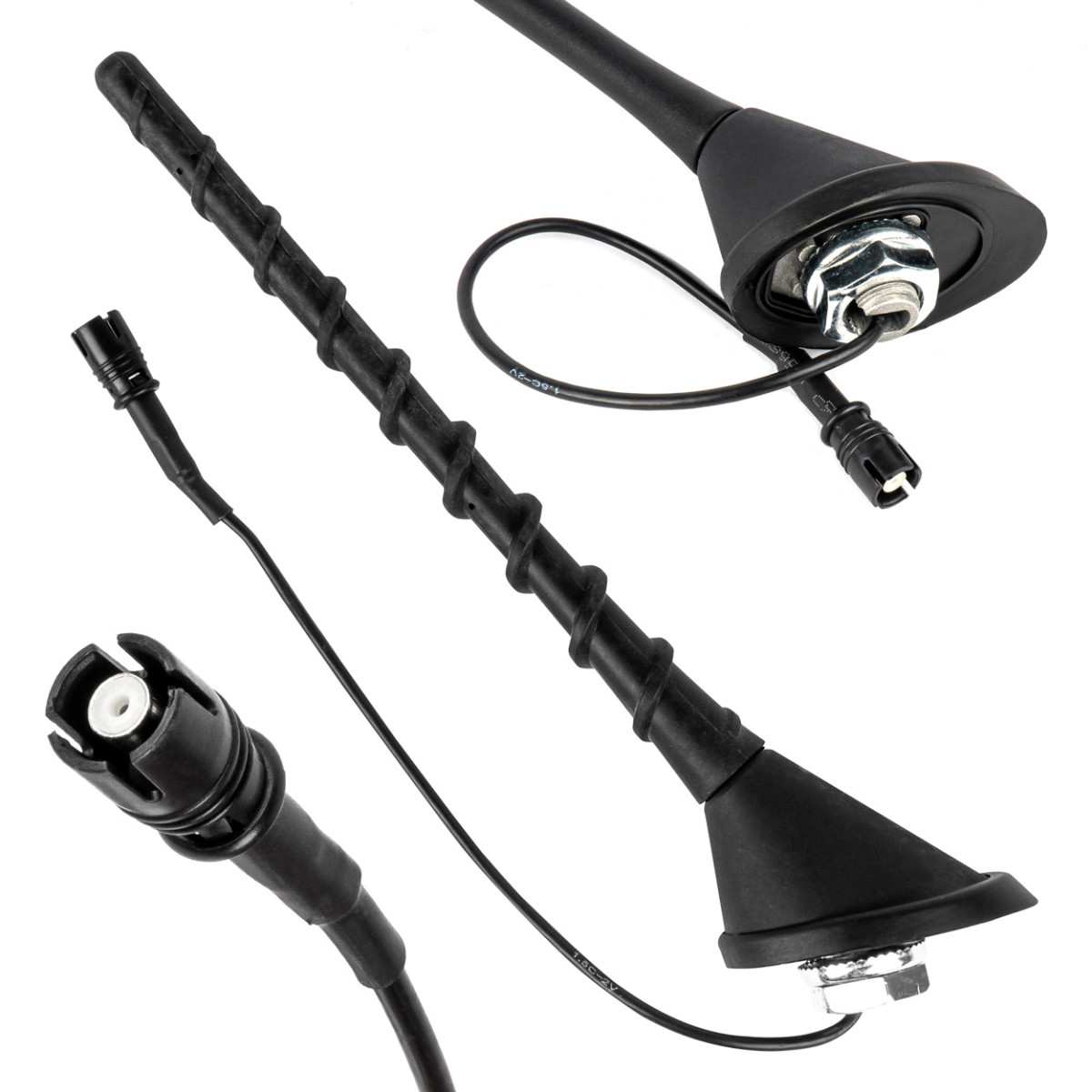 Autoantenne RAKU-2 ANT09 mit Verstärker AMIO-04153