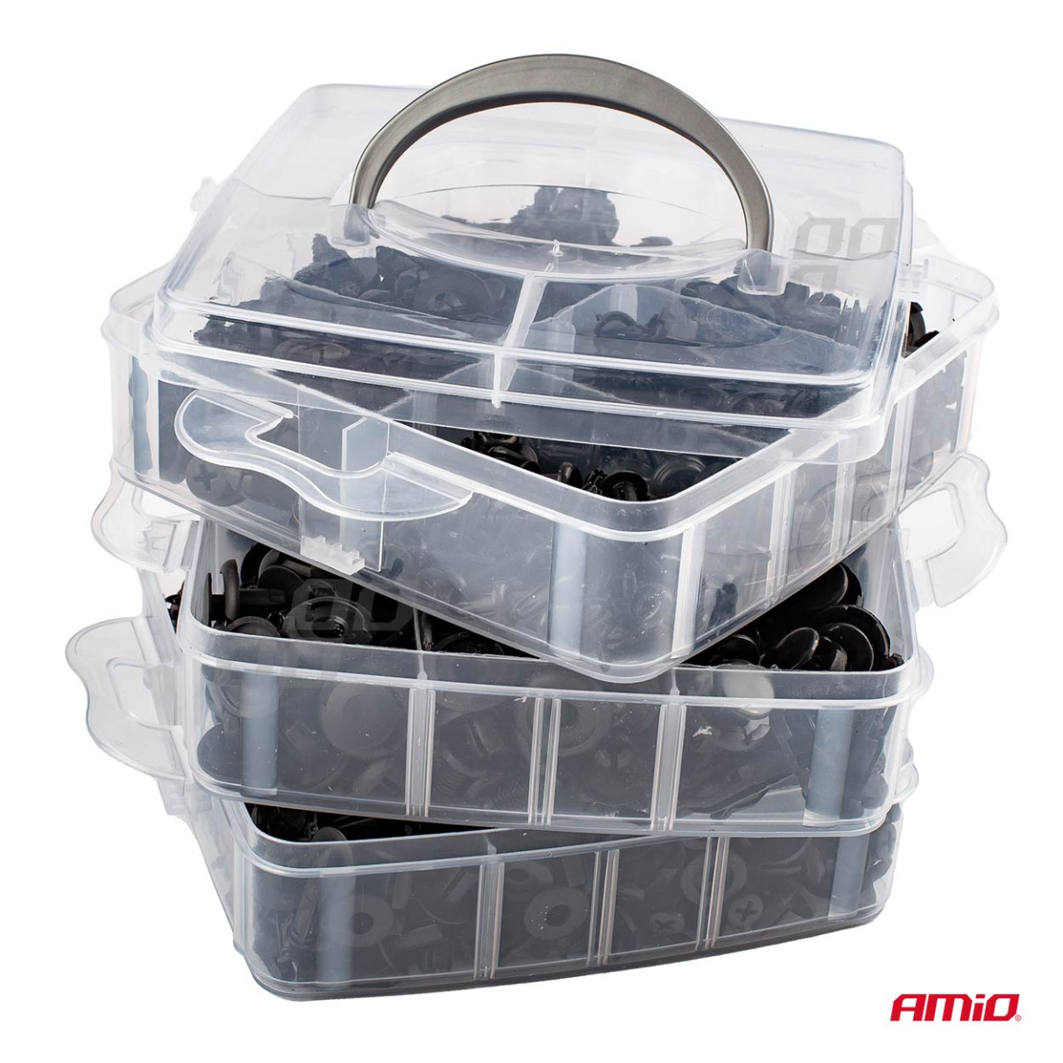 Befestigungsclips für die Karosserie, 620 Stück, AMIO-02831 