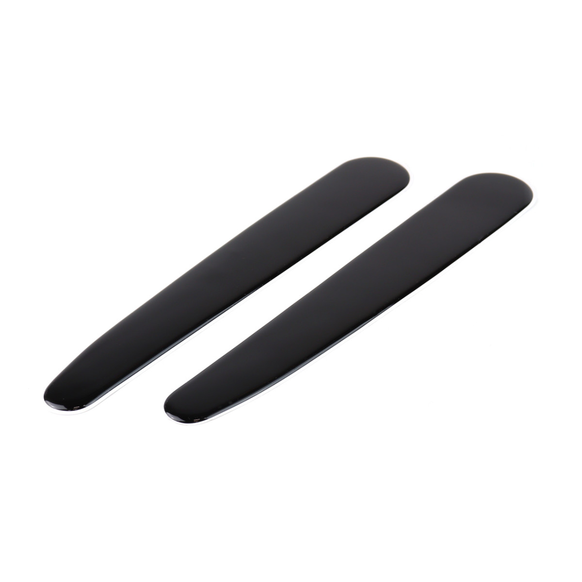 Stoßstangenschutz 2 x 30 cm, schwarz CBP-3 AMIO-02504