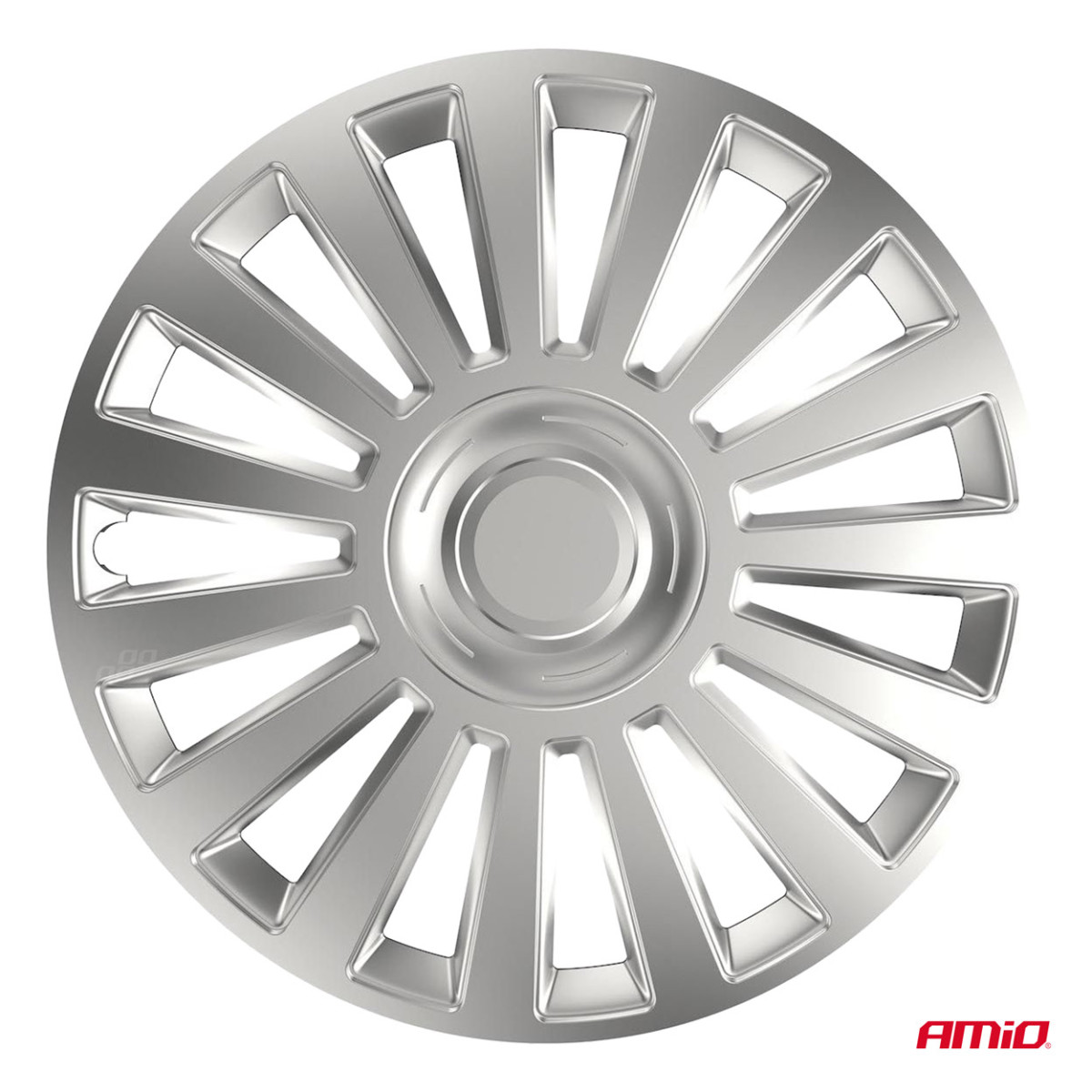 Radkappen, 4-teilig, Luxus, silber, 16 Zoll