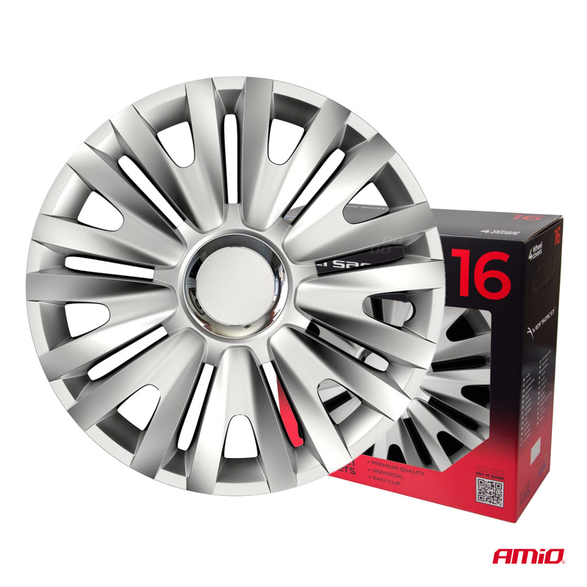 Radkappen, 4 Stück, Royal, silber, 16 Zoll