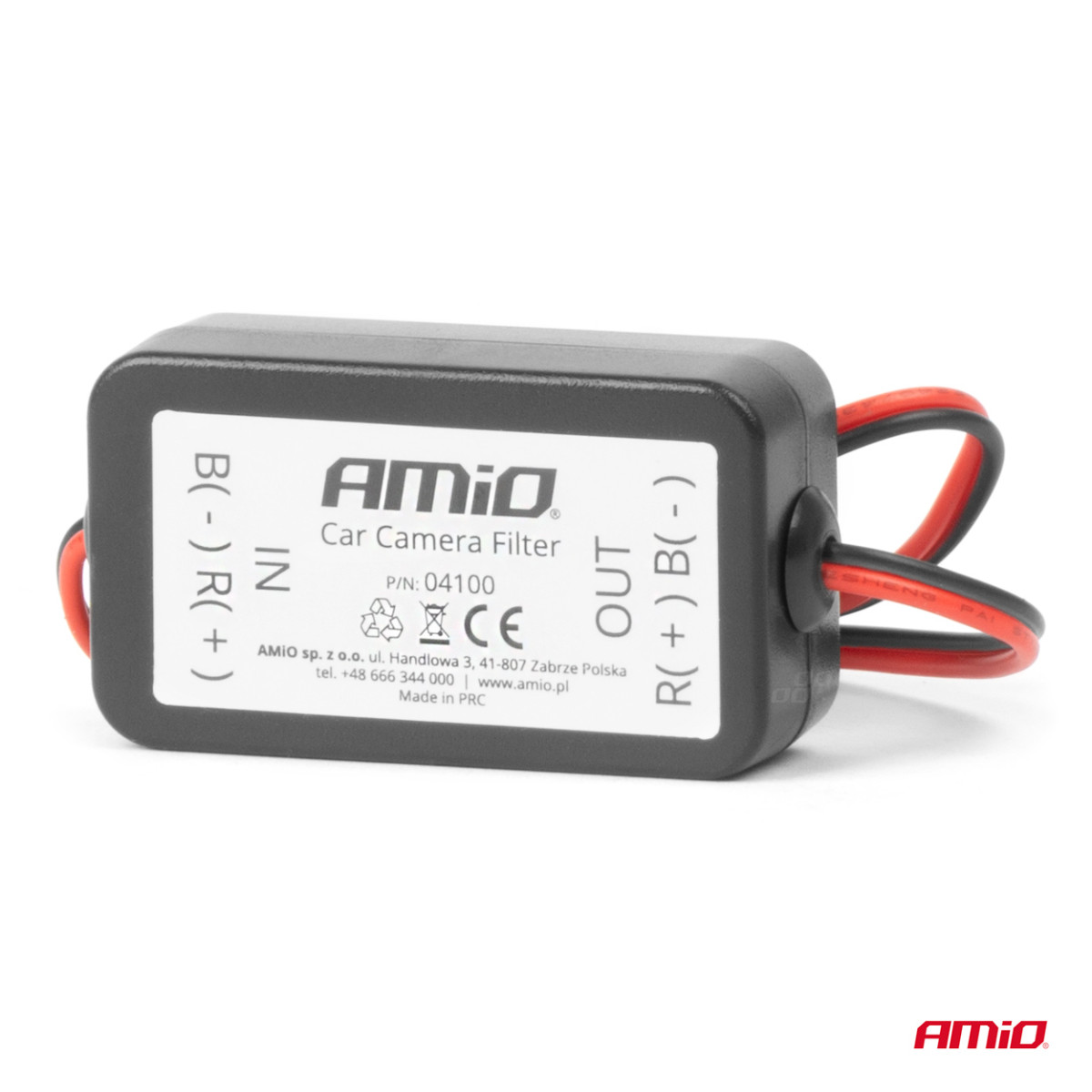 Kfz-Signalfilter gegen Störungen 12V AMIO-04100
