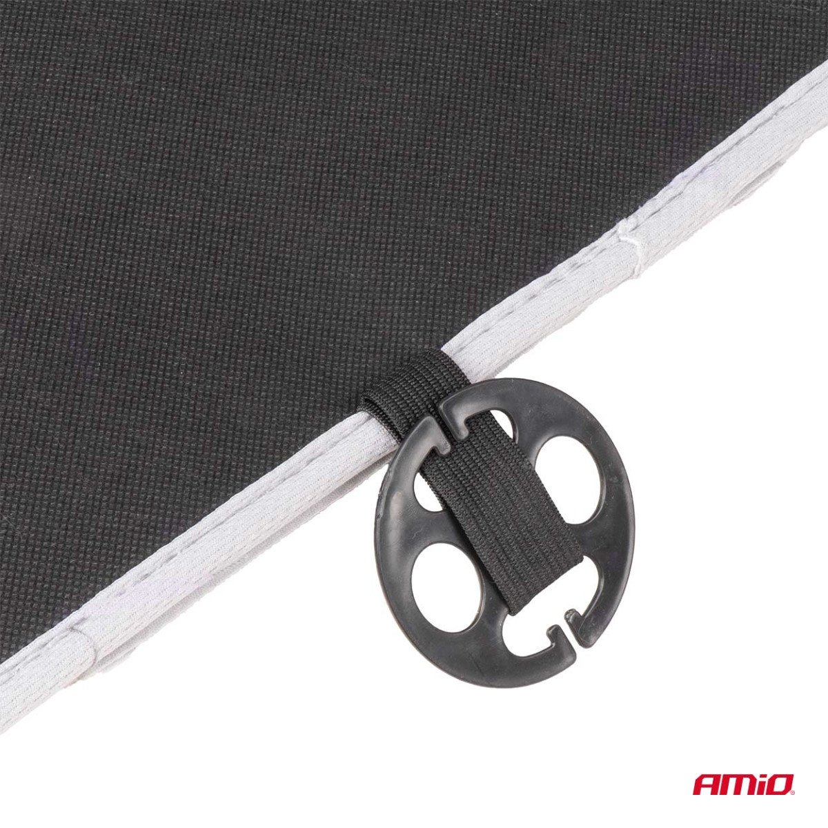 Autositzmatte mit Perlen, 110 x 46 cm – grau