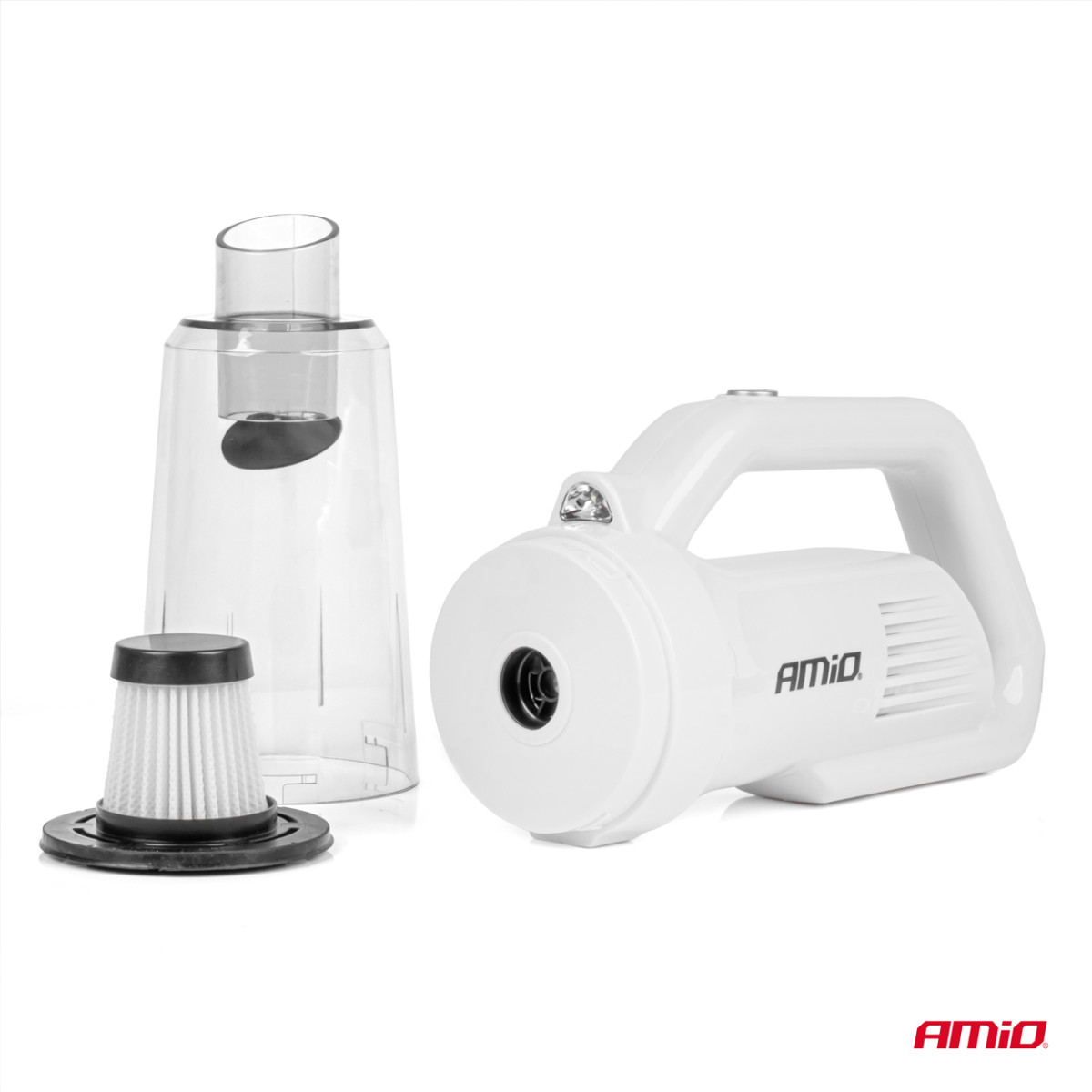 Autostaubsauger 12 V, 60 W, mit HEPA-Filter, 5 kPa AMIO-03691