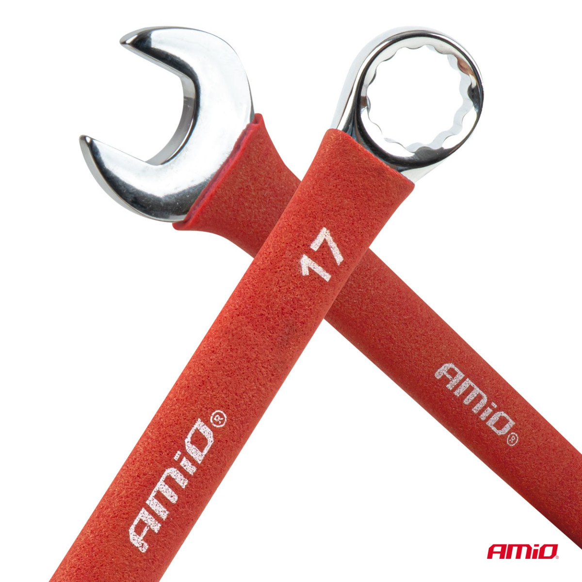 Kombinationsschlüsselsatz, 6-32 mm, CrV, 25-teilig, AMIO-04977
