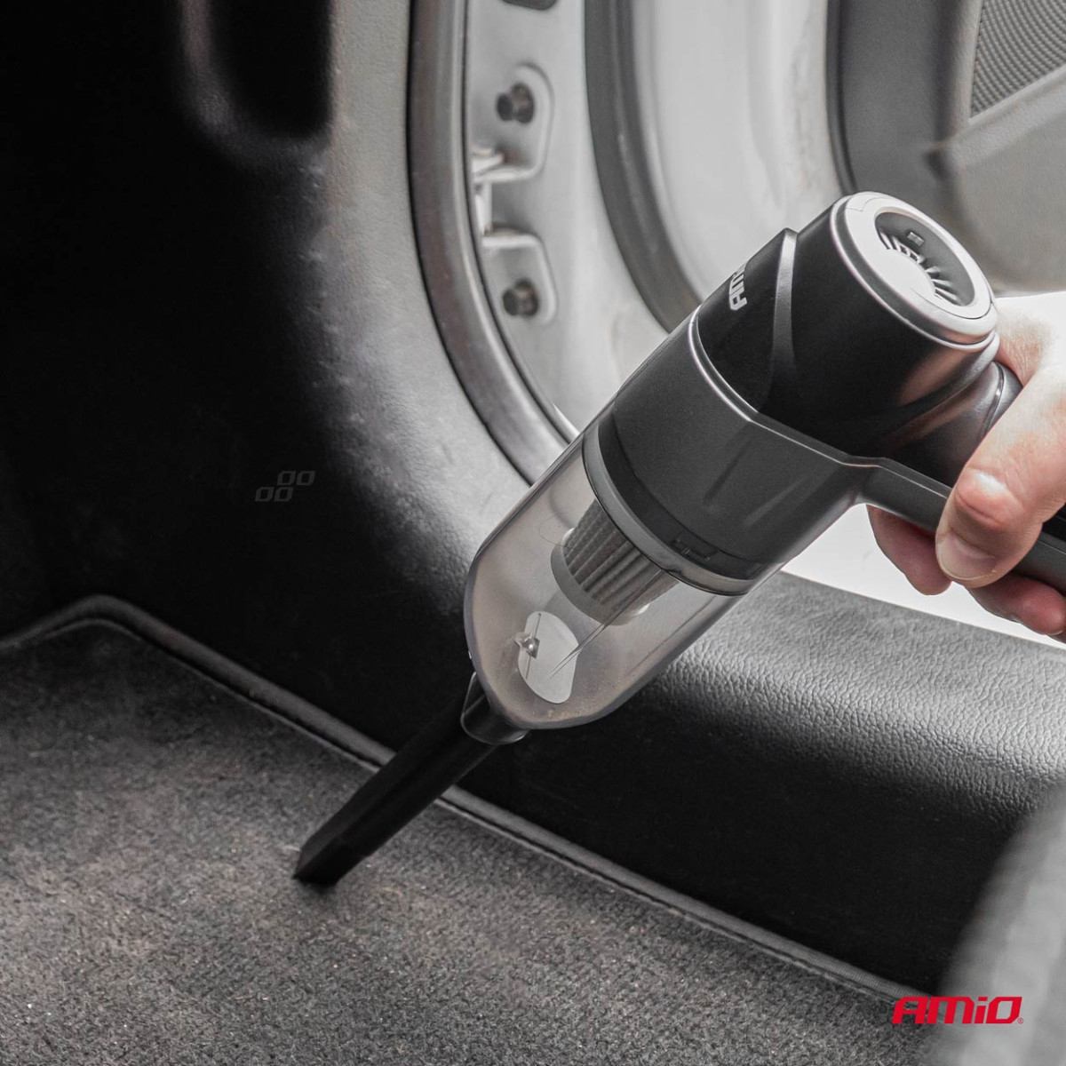 Akku-Autostaubsauger 40 W, 4000 mAh, mit HEPA-Filter, 4,5 kPa AMiO-03692