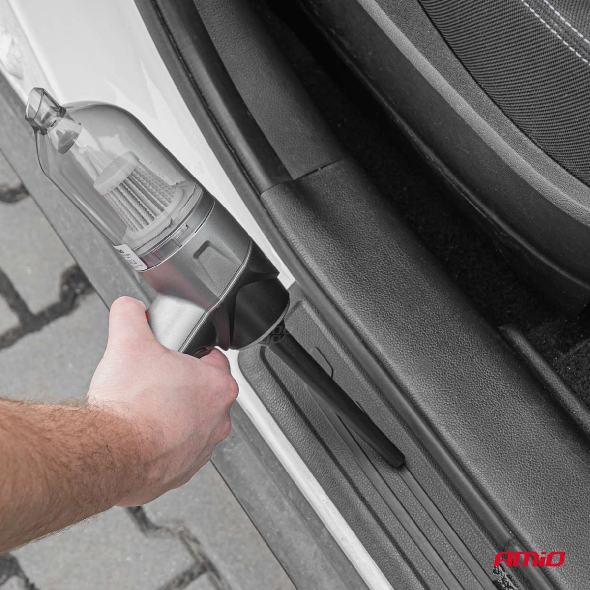 Akku-Autostaubsauger 40 W, 4000 mAh, mit HEPA-Filter, 4,5 kPa AMiO-03692