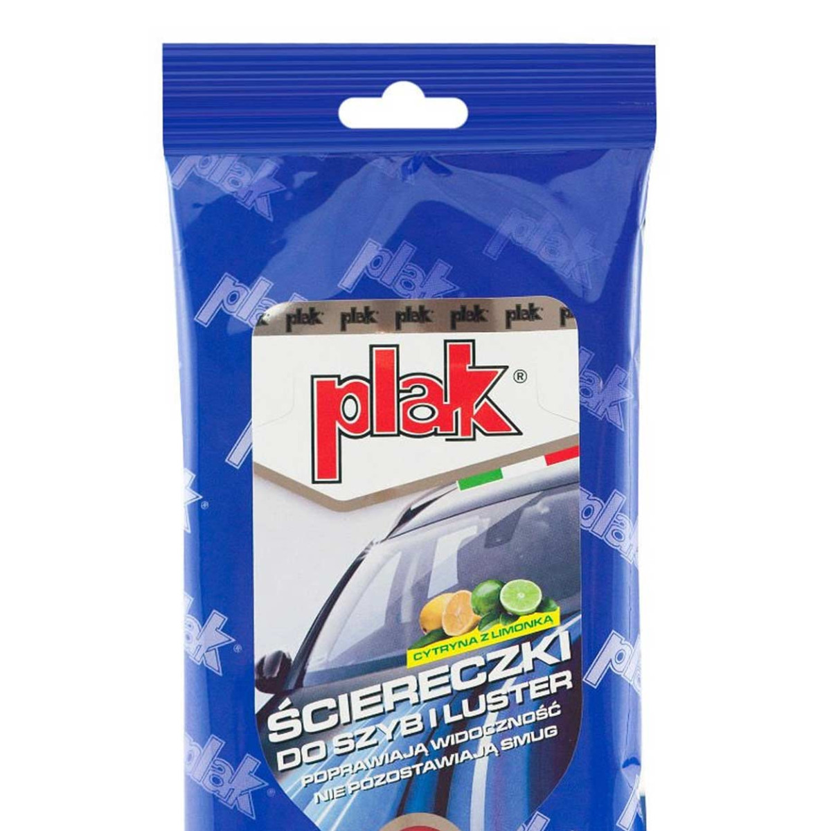 PLAK Glasreinigungstücher, 24 Stück, Zitronenduft