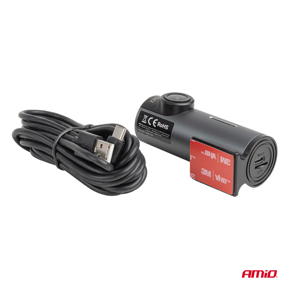 Auto-DVR 1K WLAN Wi-Fi Full HD 128 GB AMIO-04798