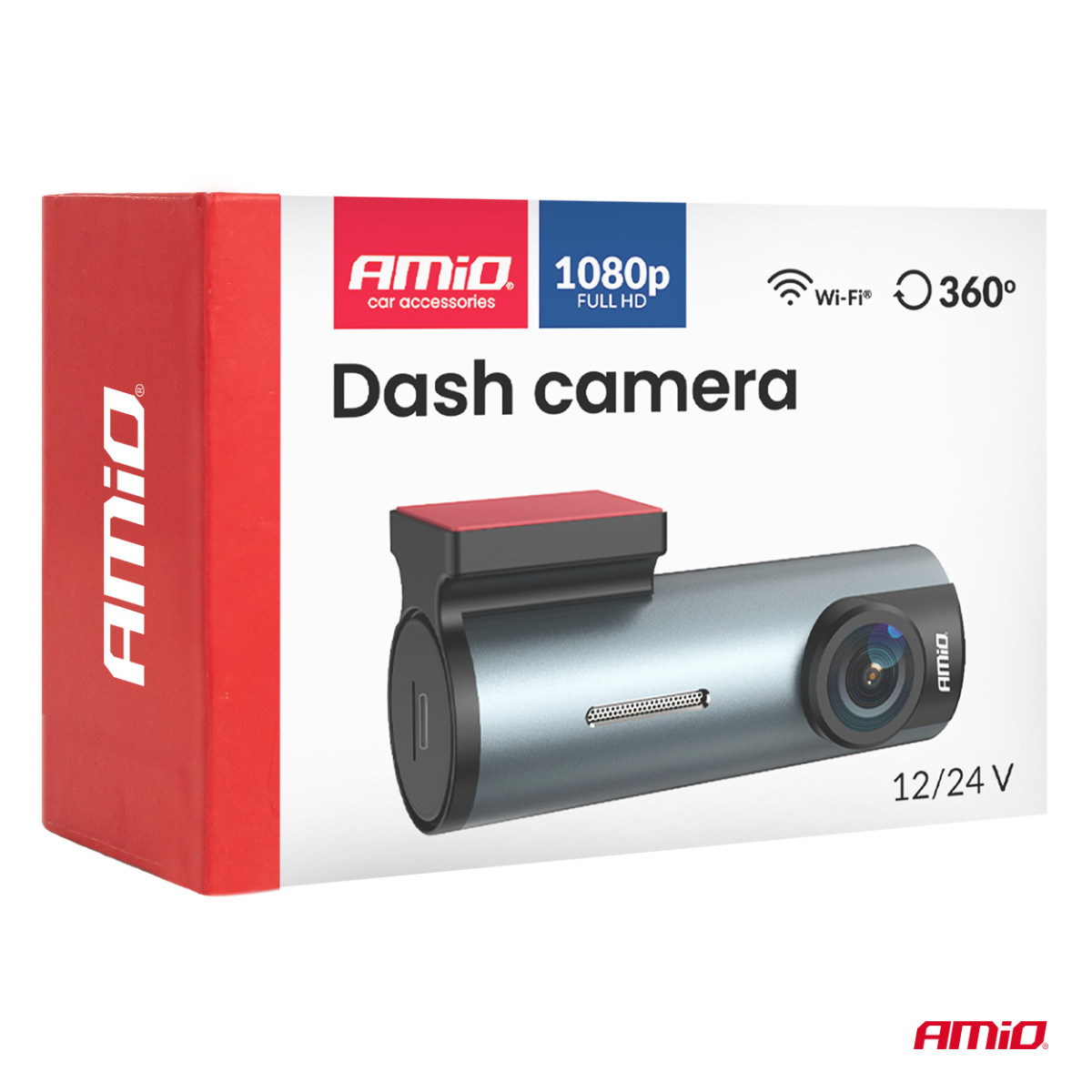 Auto-DVR 1K WLAN Wi-Fi Full HD 128 GB AMIO-04798