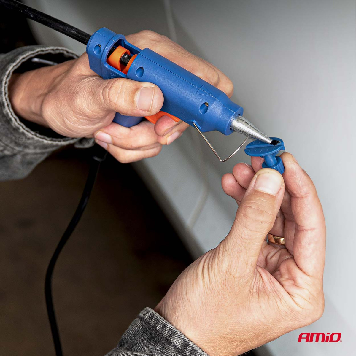 PDR-Karosserie-Ausbeulset mit Gleitabzieher (DIY) AMIO-04599