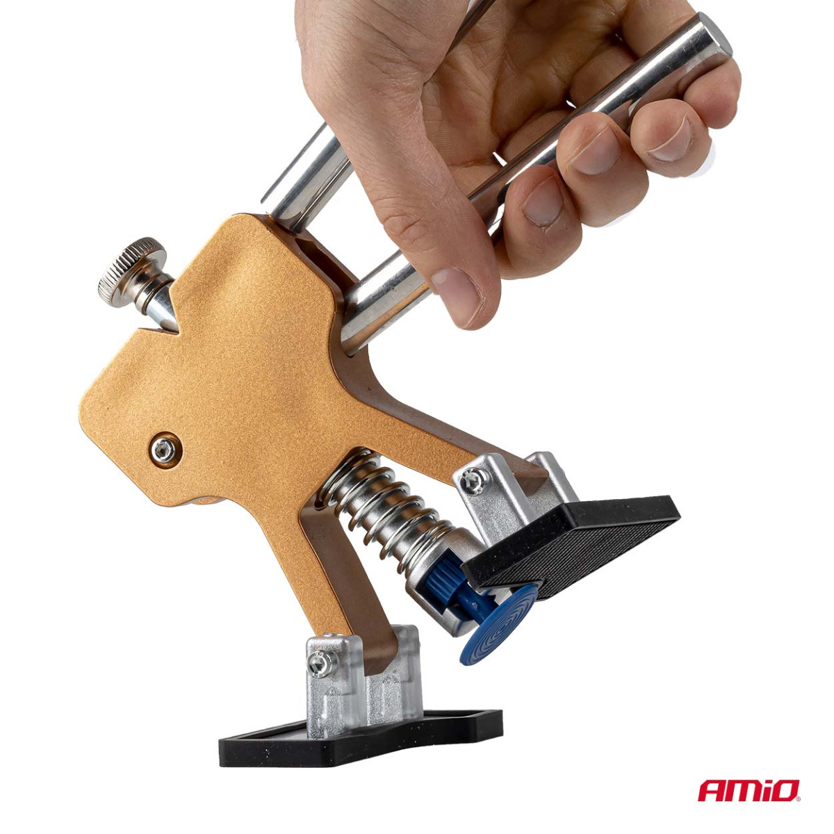 PDR-Reparaturset – für die Ausbeultechnik an der Karosserie, 20 Aufsätze, AMIO-04598