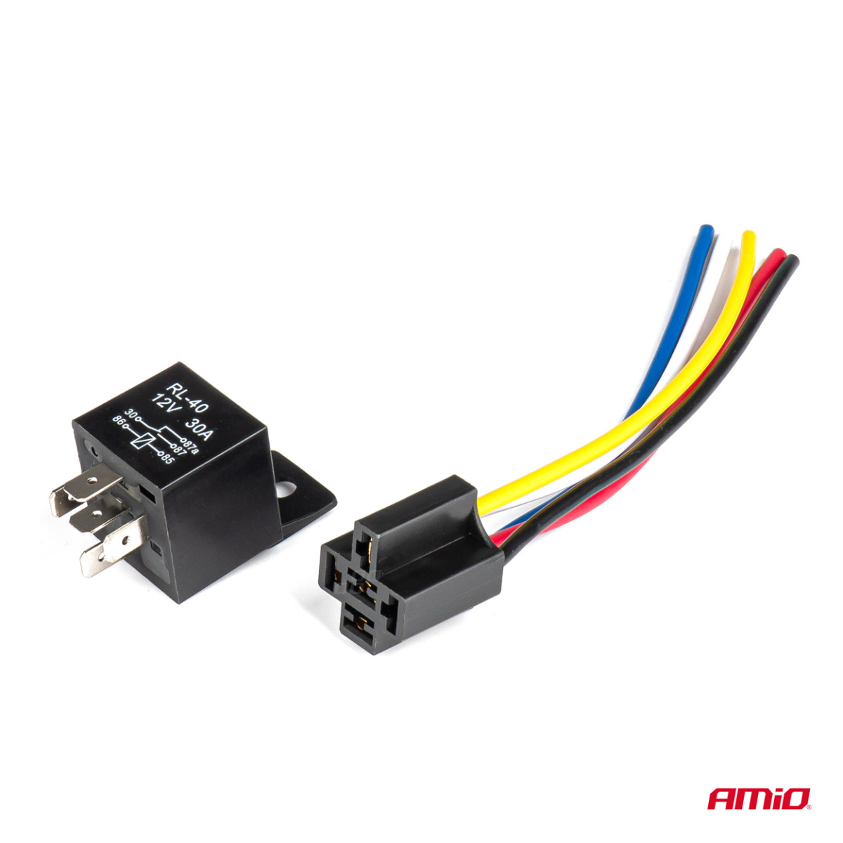 LED-Tagfahrlicht mit Blinker 2in1 PY21W AMIO-02451