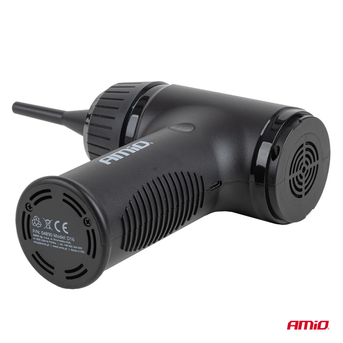 Akku-Gebläse mit Vakuumpumpenfunktion, 50 W AMIO-04890