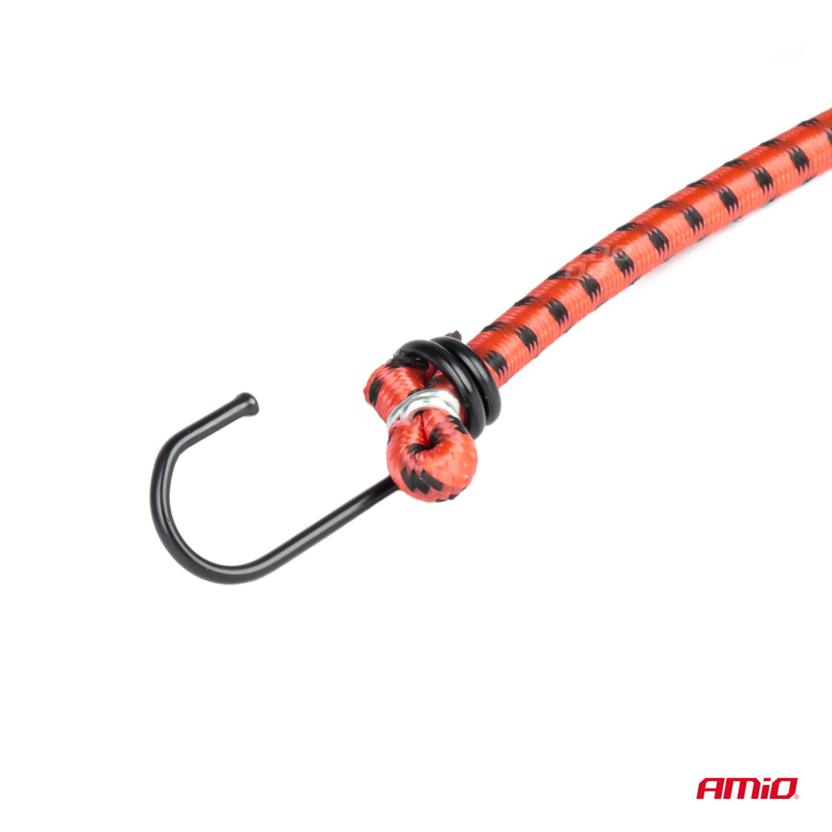 Elastischer Gepäckgurt, 8 Zinken, 30 cm, Ø 8 mm BSTRAP-01 AMIO-01146