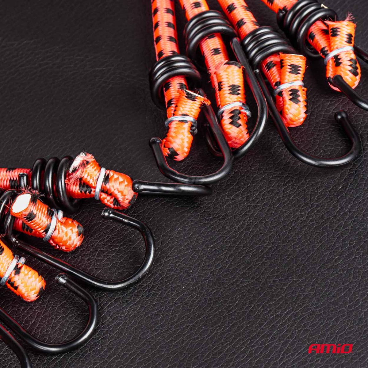 Elastischer Gepäckgurt, 8 Zinken, 30 cm, Ø 8 mm BSTRAP-01 AMIO-01146