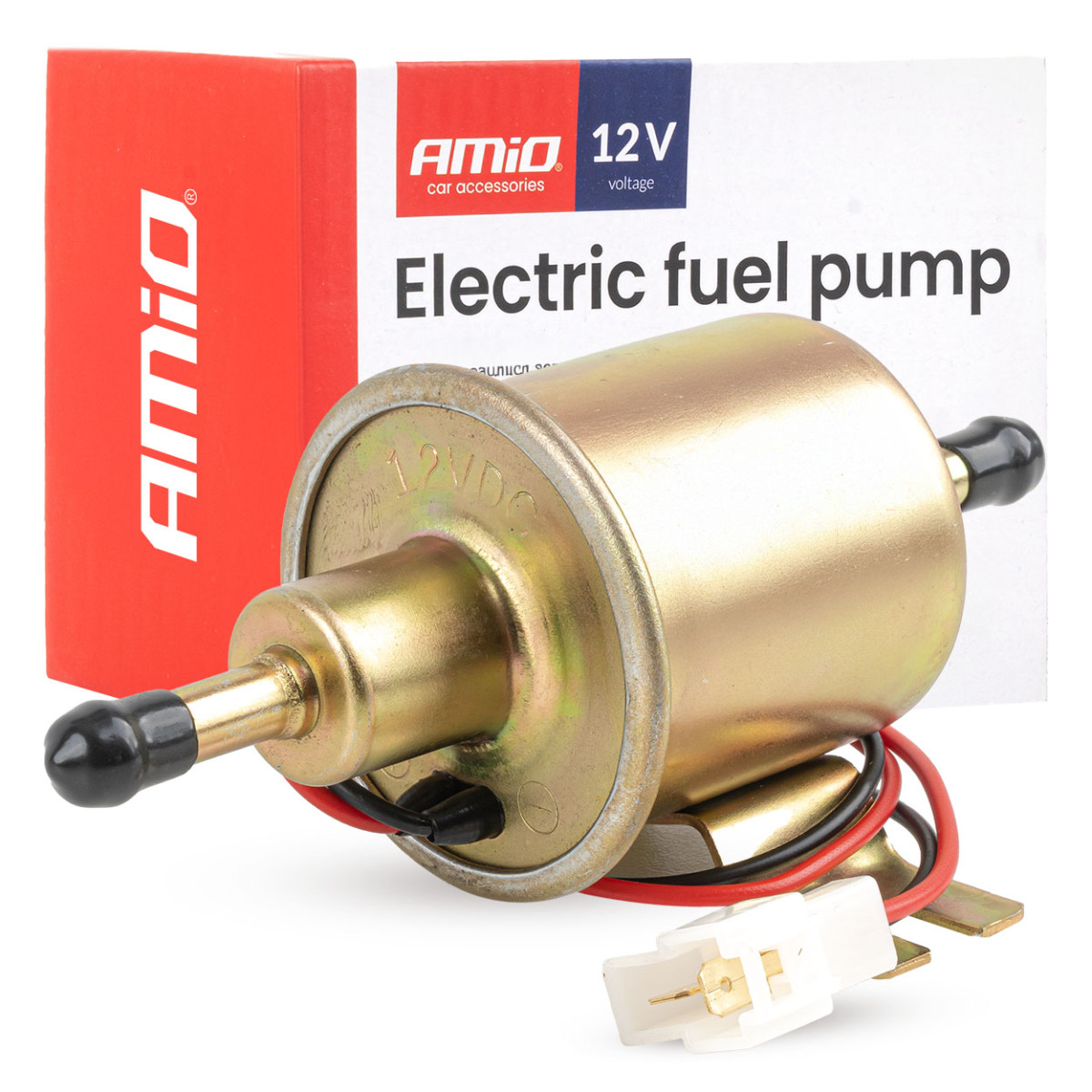 Elektrische Kraftstoffpumpe, 8 mm, 12 V AMIO-04924