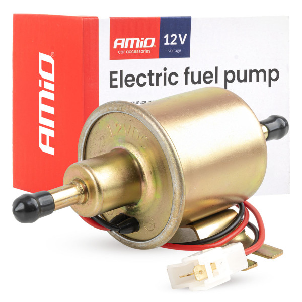Elektrische Kraftstoffpumpe, 8 mm, 12 V AMIO-04924 Elektrische Kraftstoffpumpe, 8 mm, 12 V AMIO-04924