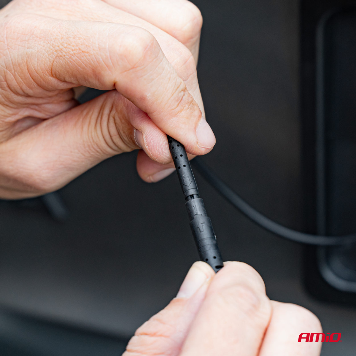 Kennzeichenhalterung mit drahtloser Rückfahrkamera (12 V)