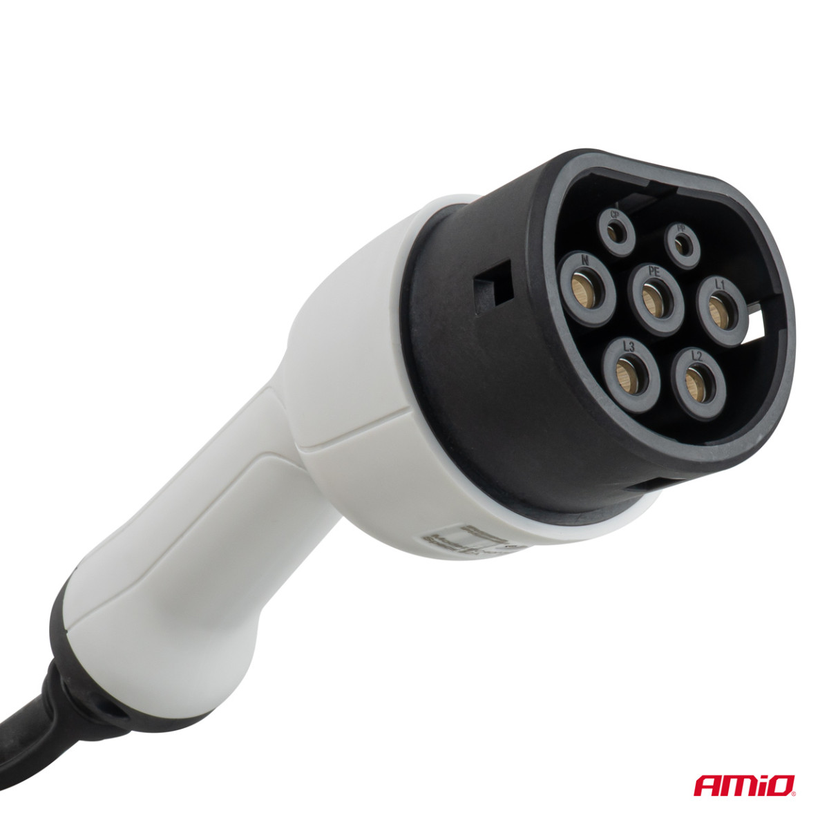 Ladekabel für Elektrofahrzeuge Typ 2 – Typ 2, 3-phasig, 22 kW, 5 m, AMIO-04972