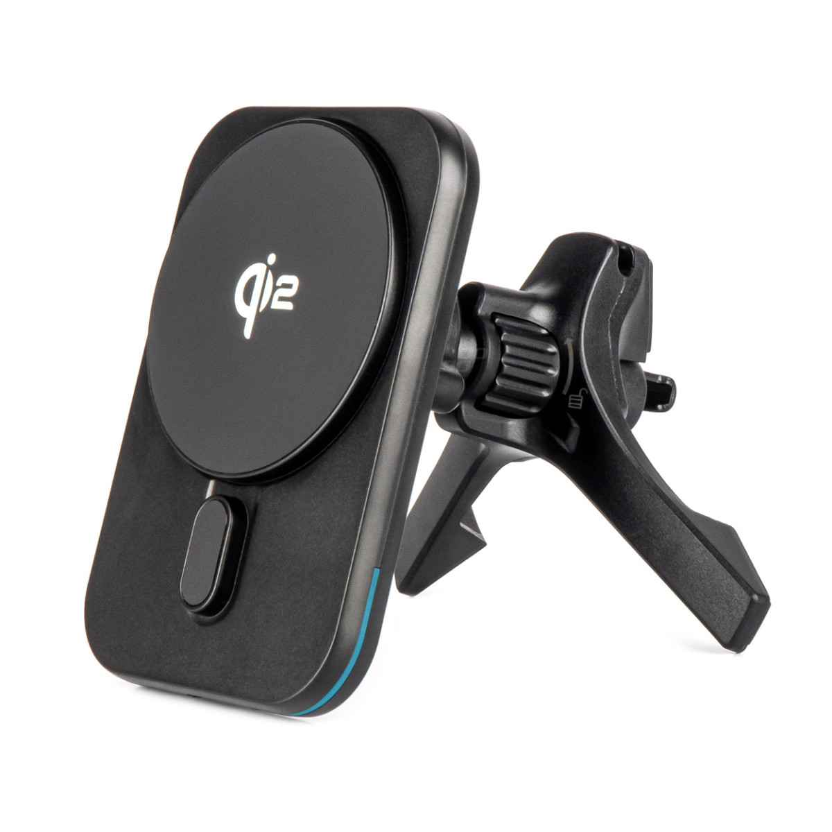 Magnetisches kabelloses Autoladegerät Qi2 15W – für Lüftung/Armaturenbrett AMIO-04180