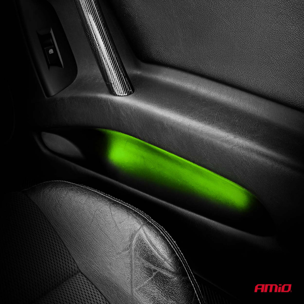 Flexible COB-LED-Streifen 2x30 cm 12V, grün