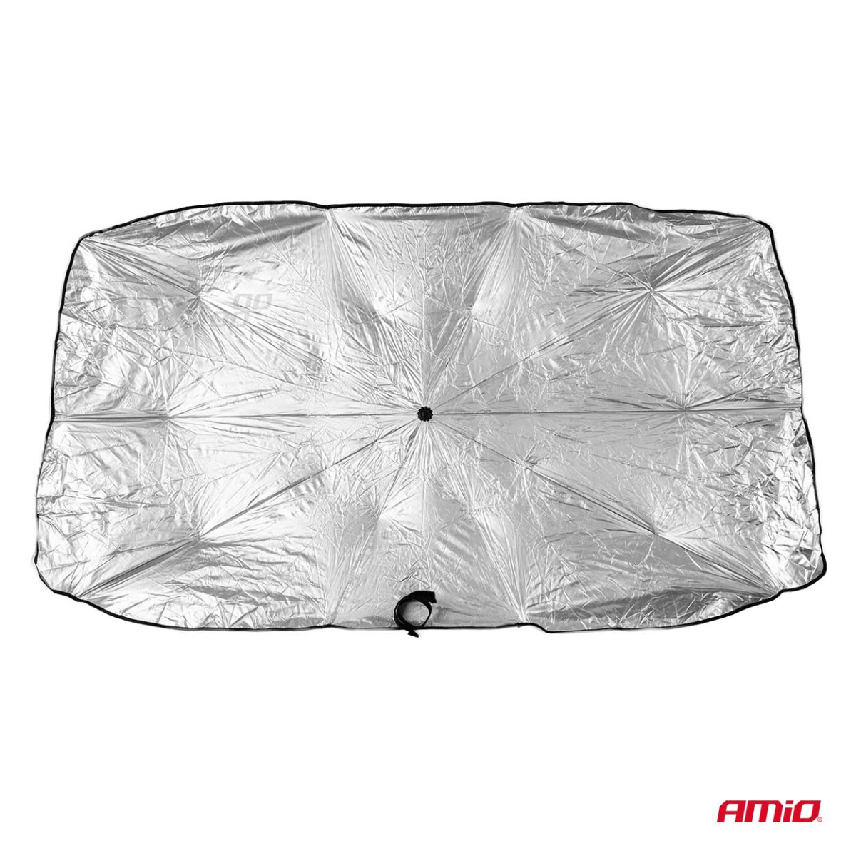 Faltbarer Sonnenschutz für die Windschutzscheibe - Regenschirm 140x79 cm AMIO-02906