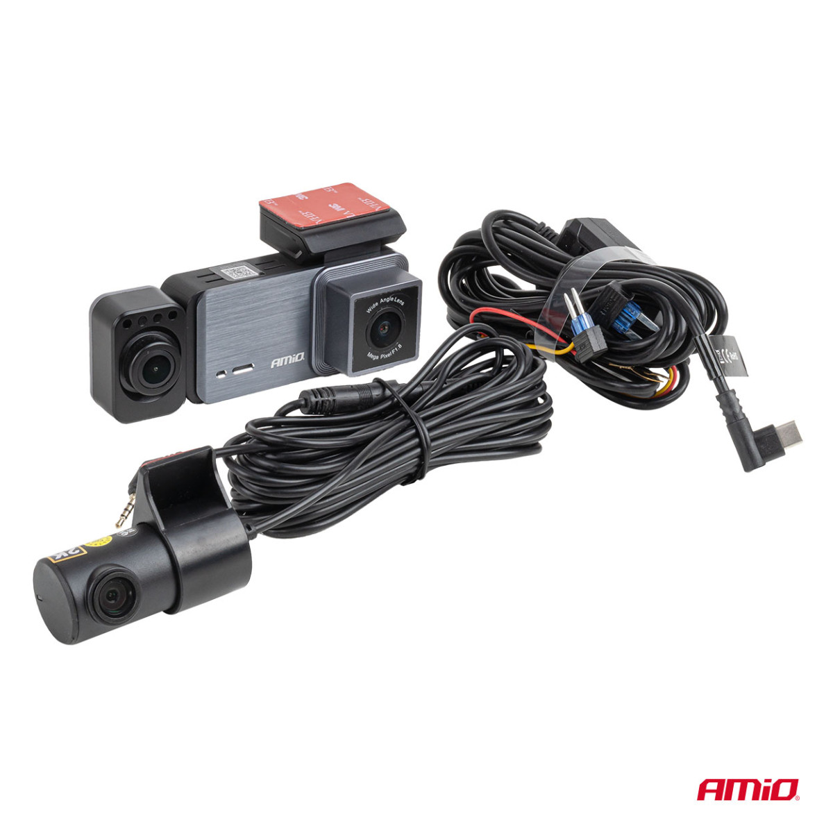 Auto-Videorecorder 4K + 1K + 2K WLAN Wi-Fi UHD 512 GB AMIO-04802.