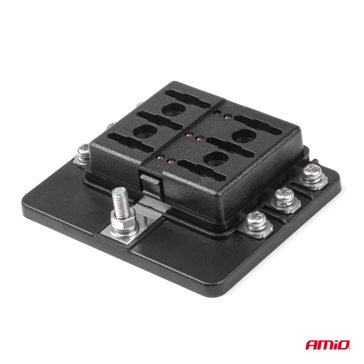 Sicherungskasten, 6-fach mit Sicherungen AMIO-03039