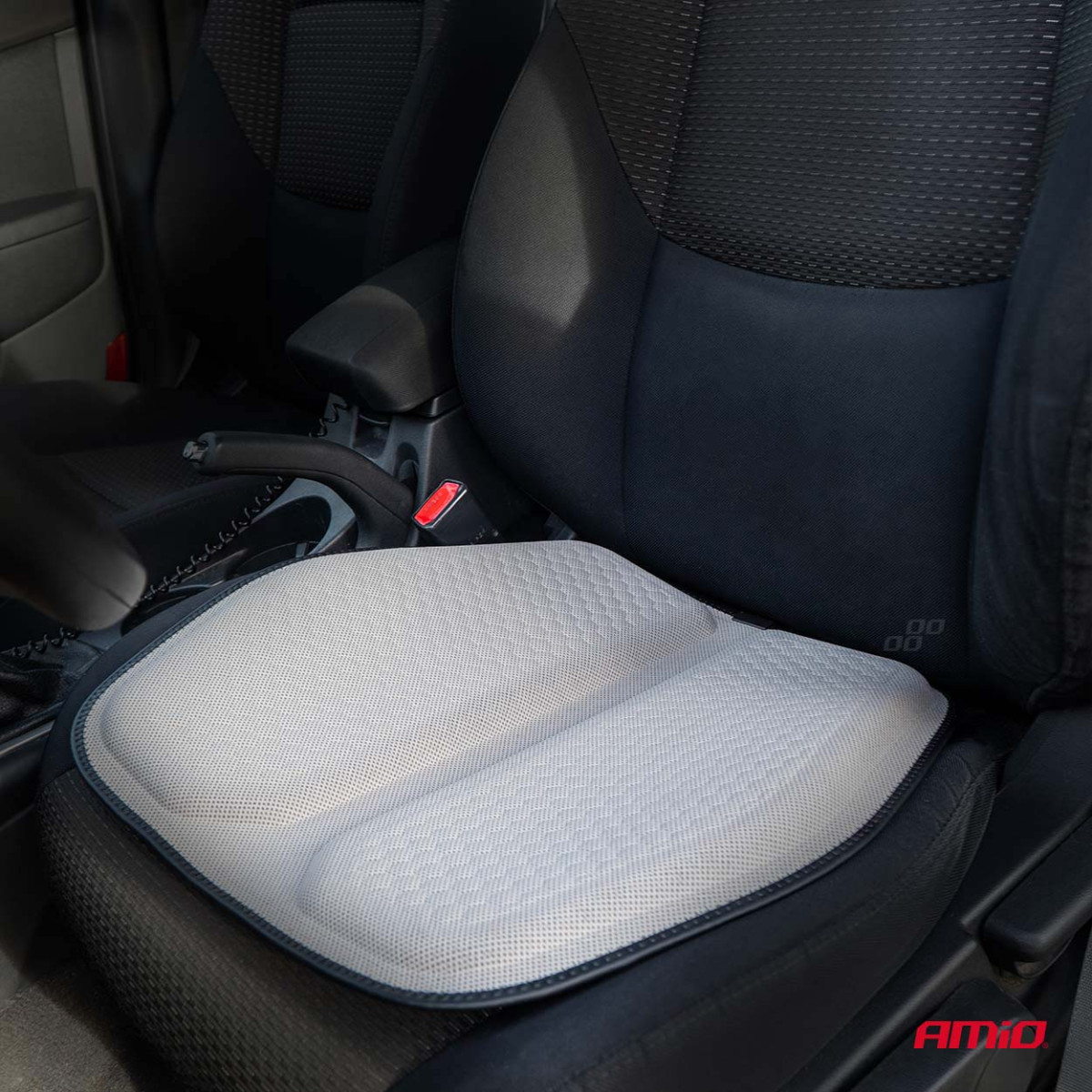 Gel-Sitzkissen, 46 x 46 cm – grau