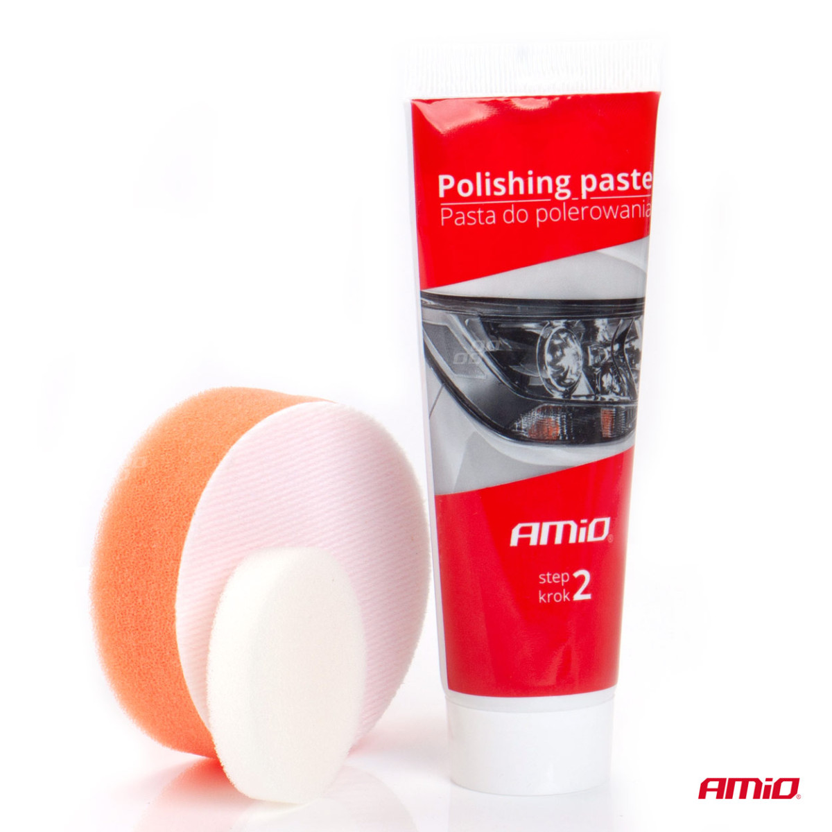 Scheinwerfer-Restaurierungsset, manuelles Polieren AMIO-02892