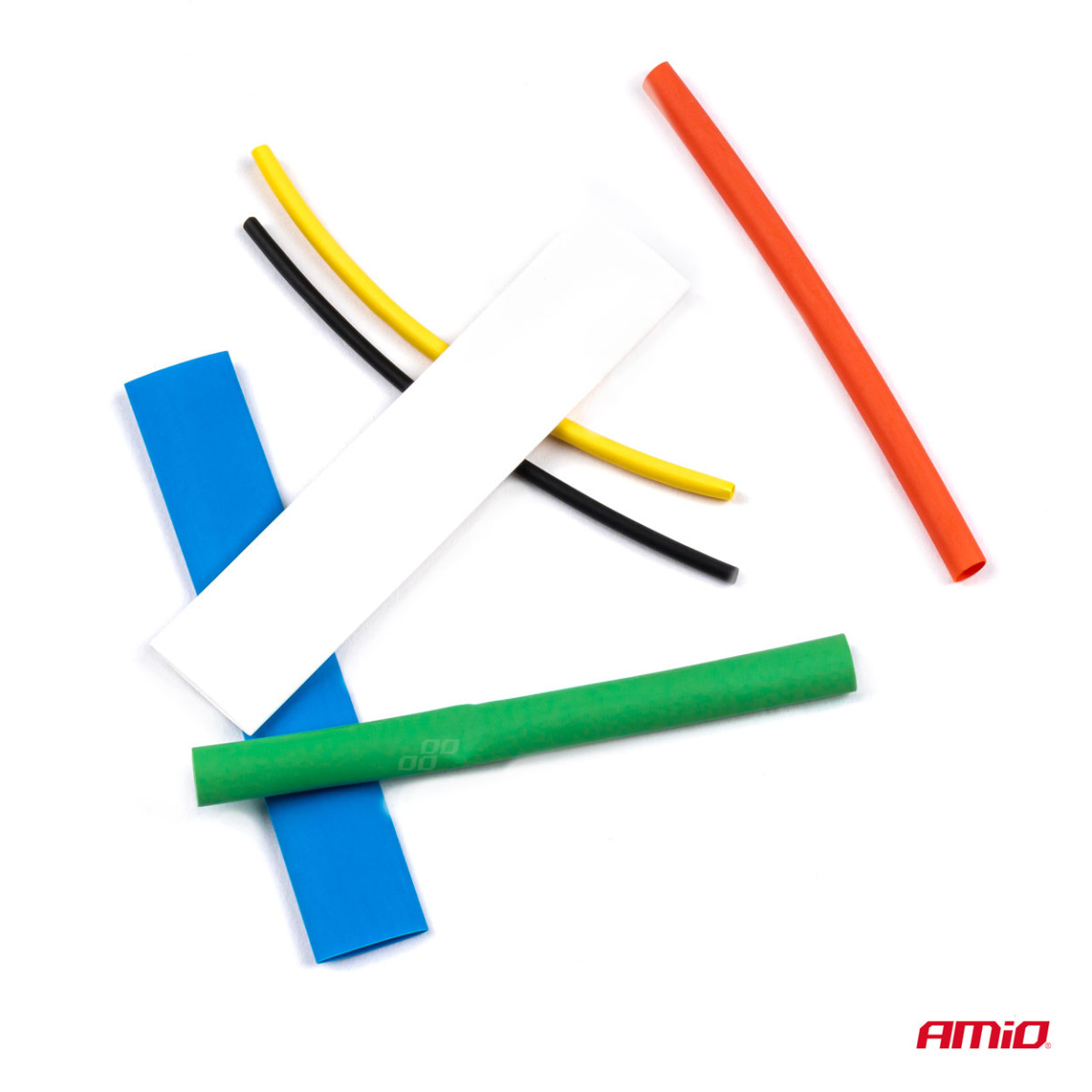Schrumpfschlauch-Set, 100 Stück, AMIO-03030