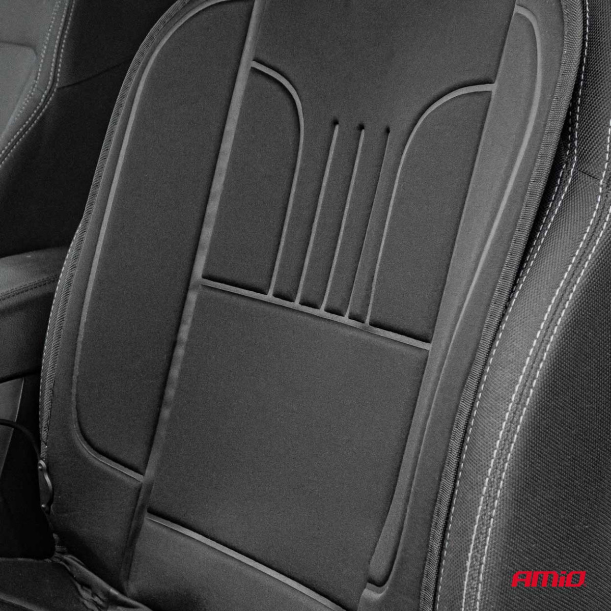 Beheizte Sitzmatte 98 x 48 cm, 12V DC - schwarz