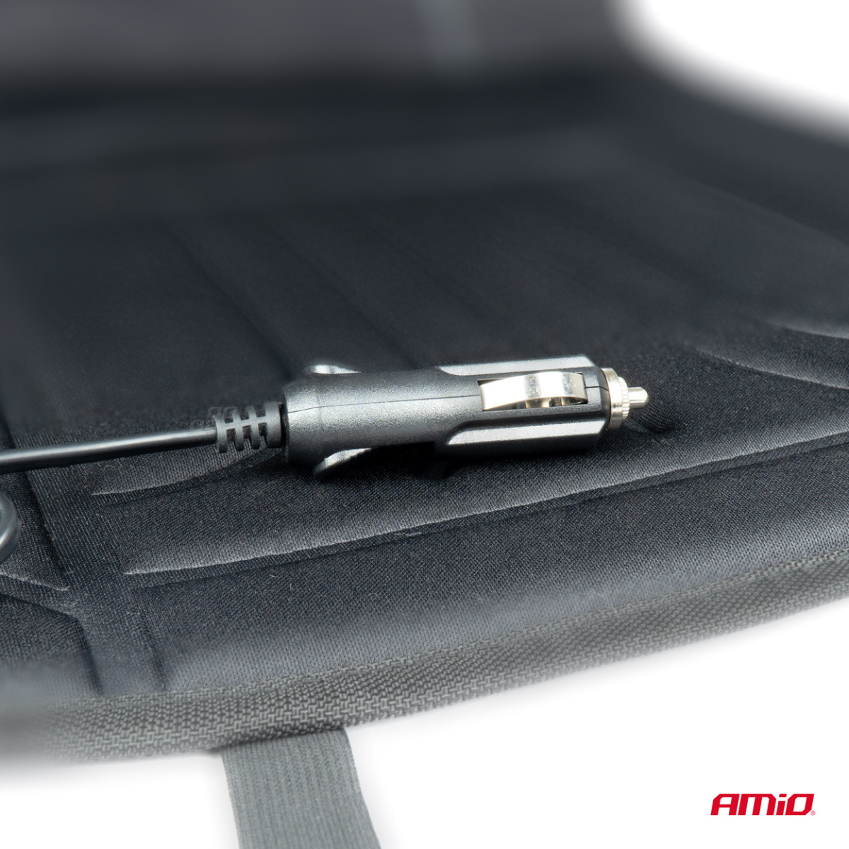 Beheizte Sitzmatte 98 x 50 cm, 12V DC - schwarz