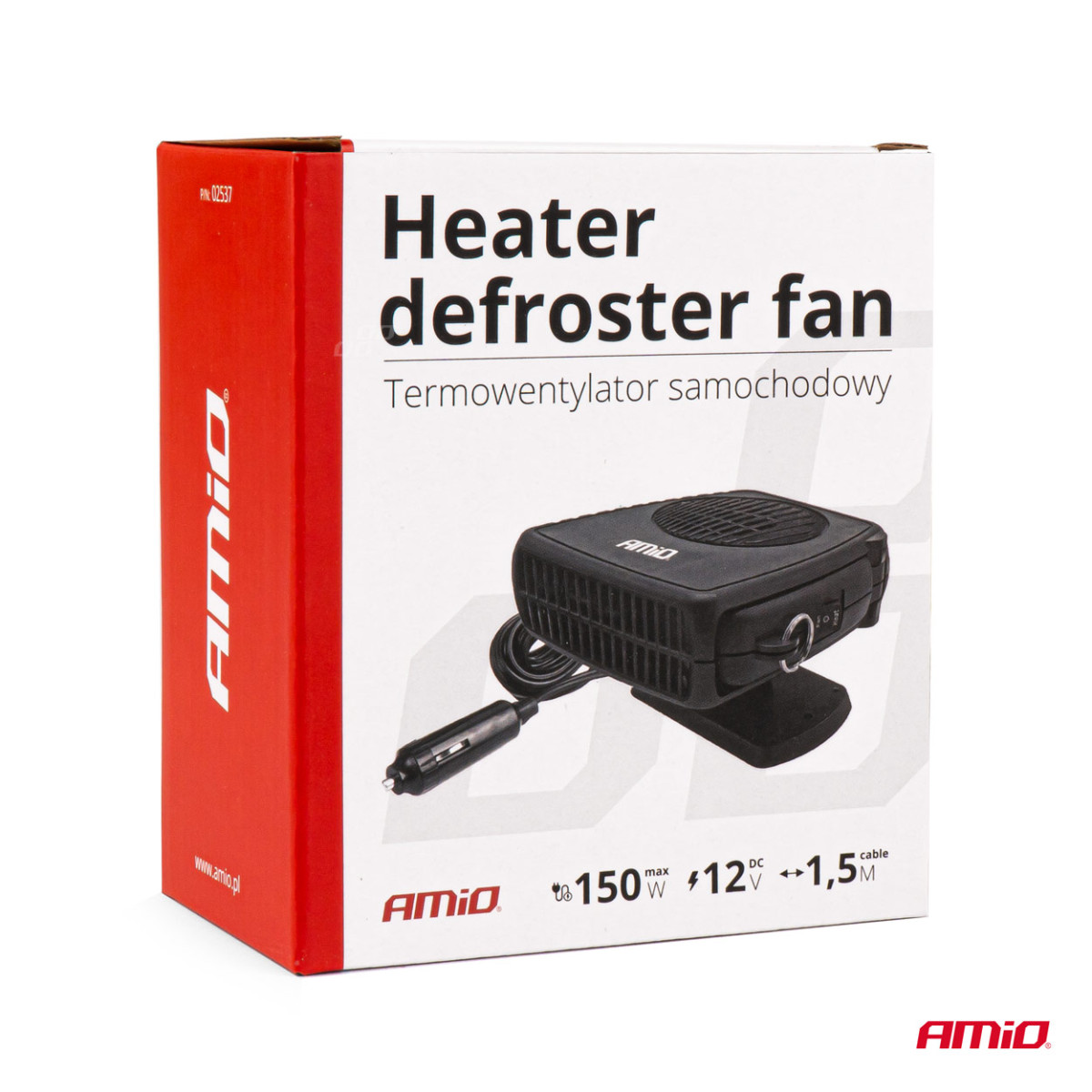 Autoheizung mit Lüfter 12V 150W AMIO-02537