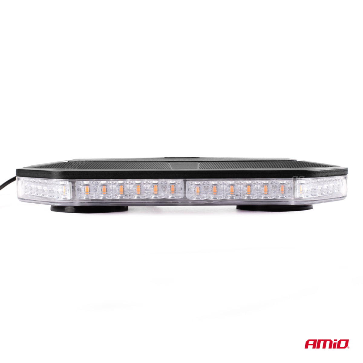 LED-Warnleuchte WLB78, magnetisch, 48 LEDs, 293 x 171 mm, 12/24 V, R65 R10, IP56, AMIO-02920