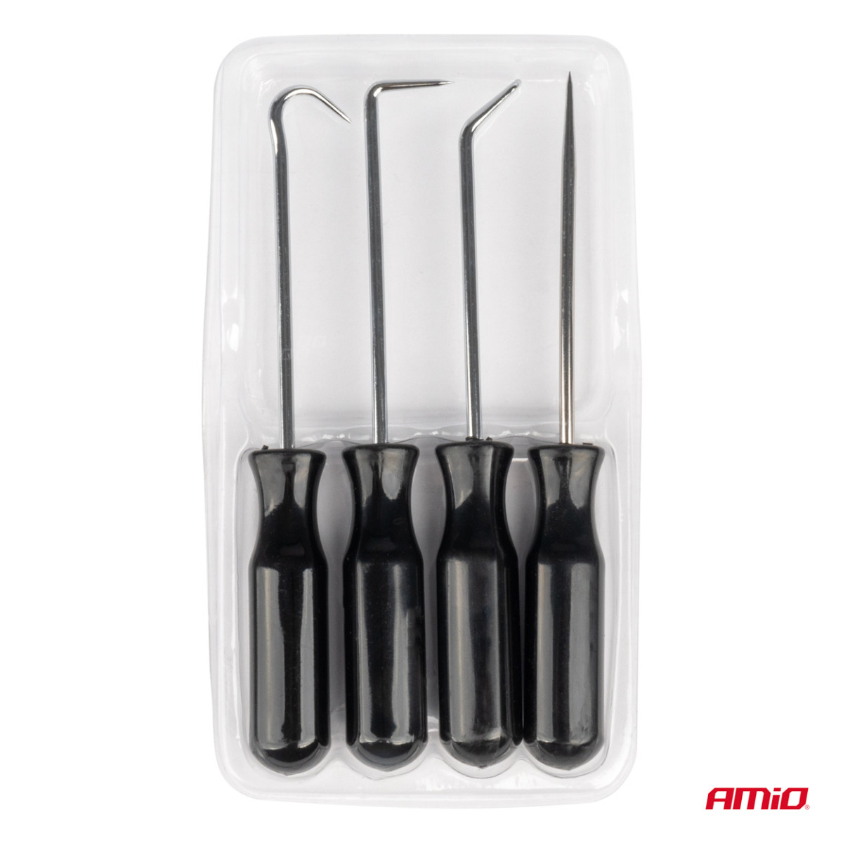 Haken- und Trennwerkzeugset, 4-teilig. AMIO-04281