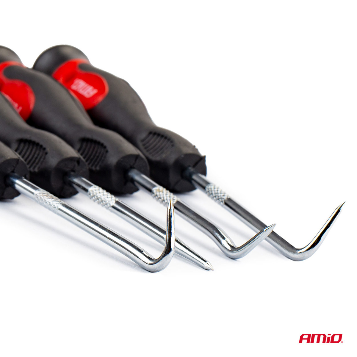 Hakenschraubendreher-Set, 4-teilig, AMIO-02828