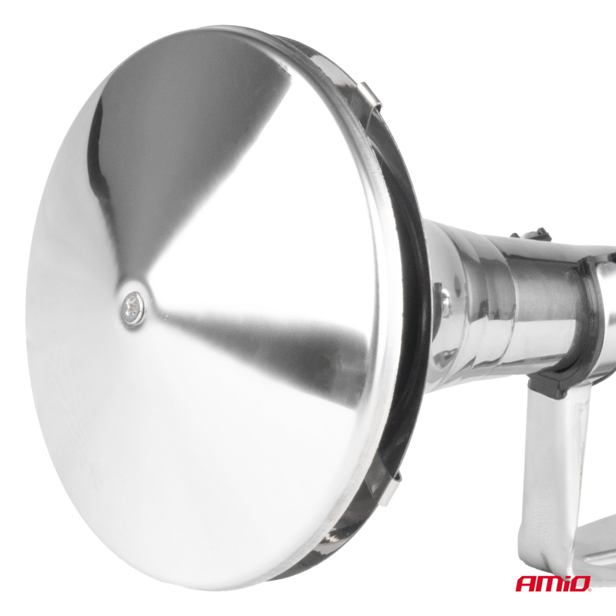 Horn – Chrom, 620 mm, 115 dB, 12/24 V, LowTone, AMIO-04078