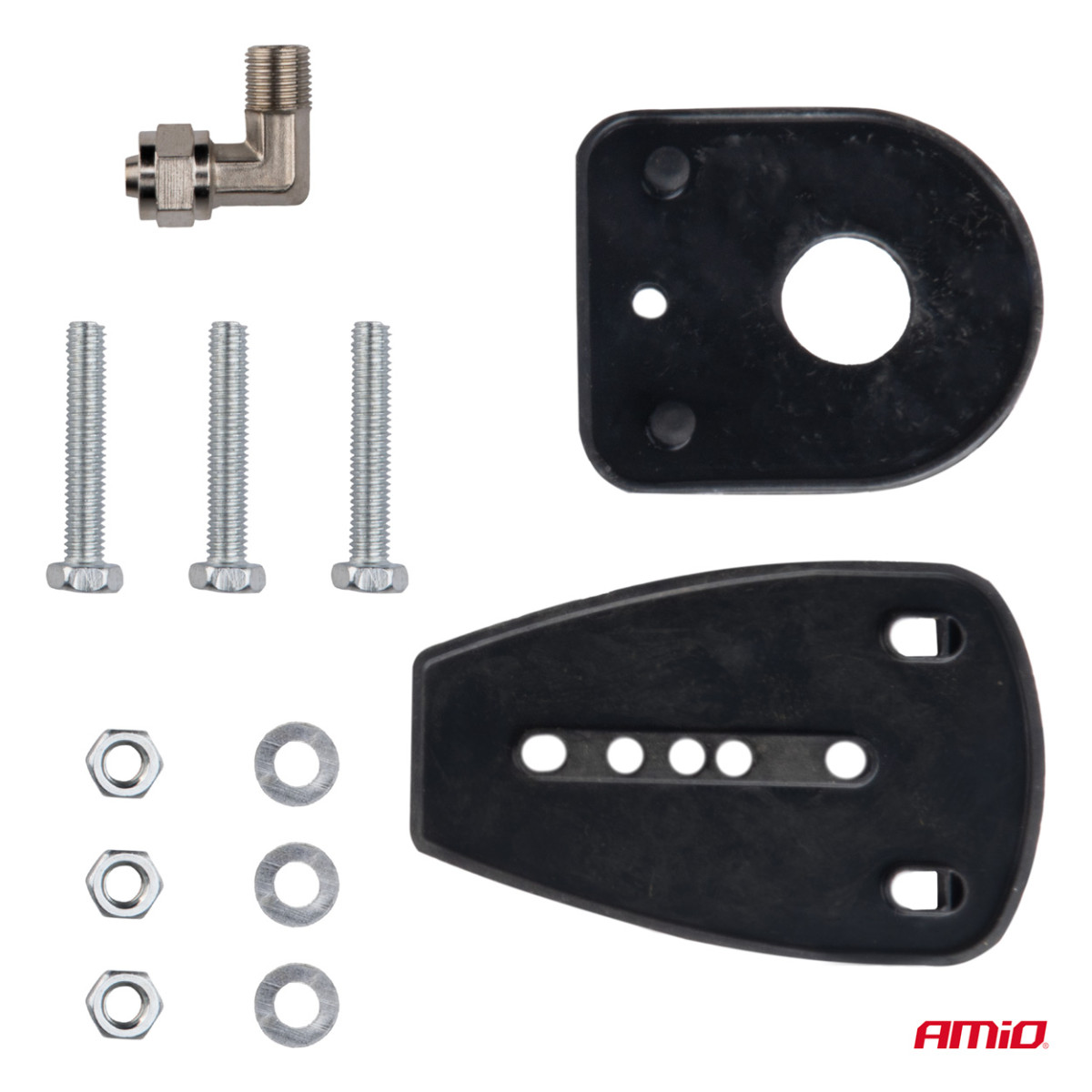 Horn – Chrom, 620 mm, 115 dB, 12/24 V, LowTone, AMIO-04078