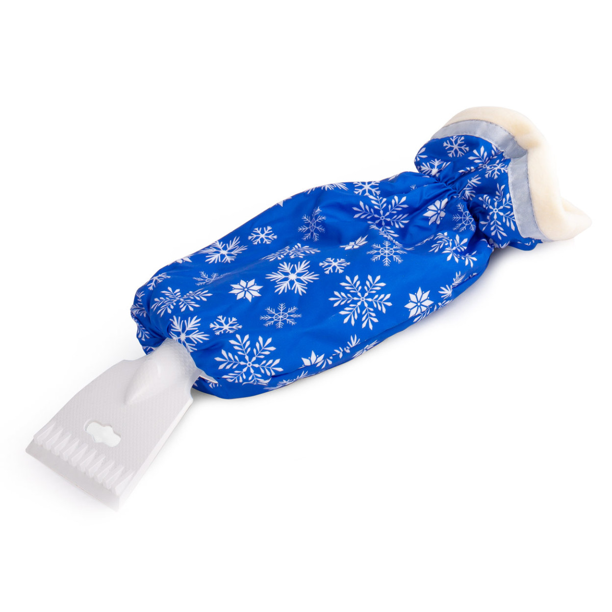 Eiskratzer mit Handschuh