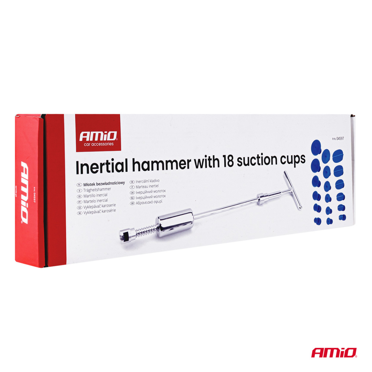 Trägheitshammer mit 18-Bit-PDR AMIO-04597