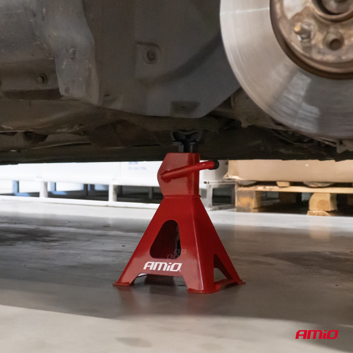Kfz-Stützständer 12 t, 2 Stück. AMIO-04190