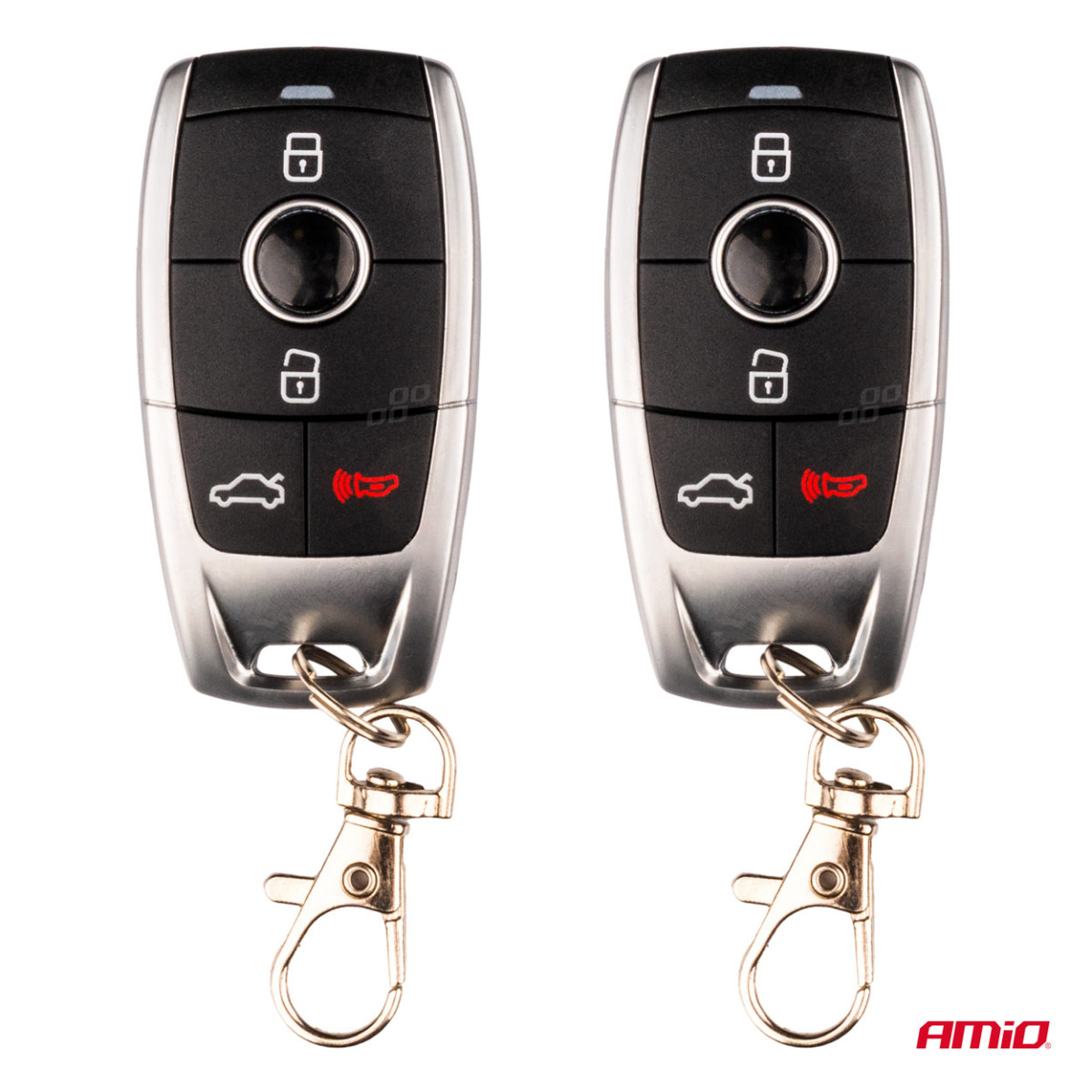 Zentralverriegelungs-Steuersatz mit Fernbedienungen KE14 (Schlüsselloser Zugang) AMIO-01679